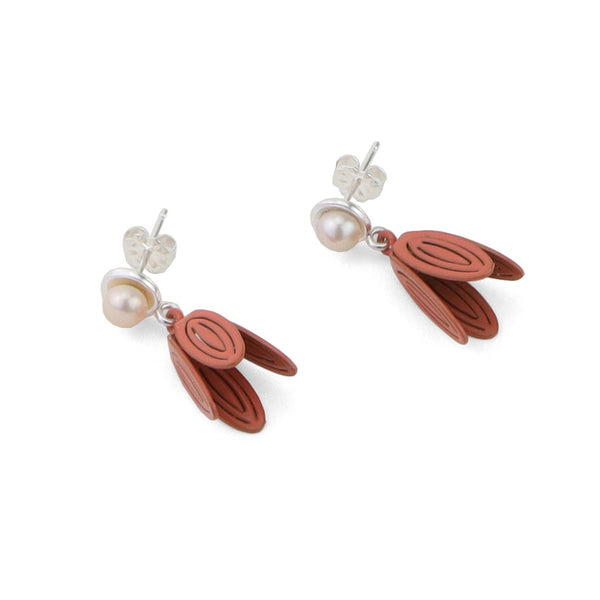 Pearl Drop Earrings by Sorrel Van Allen