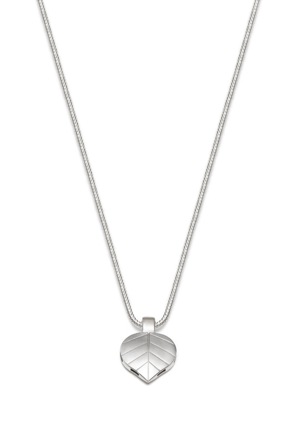 Small Camélia Sterling Silver Pendant Necklace by Michaud Michaud