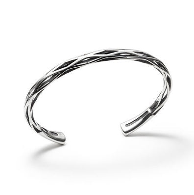 Dell'arte Sterling Silver Cuff Bracelet by Michaud Michaud