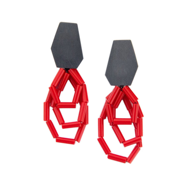 Emelie Post Drop Earrings by Sherri Pelican