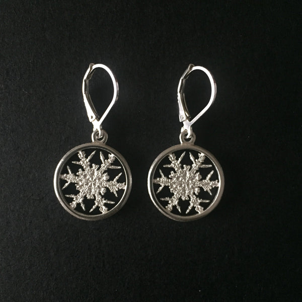 snowflake earring