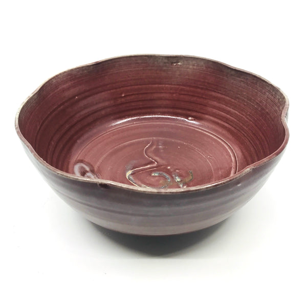 Rose-Coloured Porcelain Bowl by Kayo O’Young