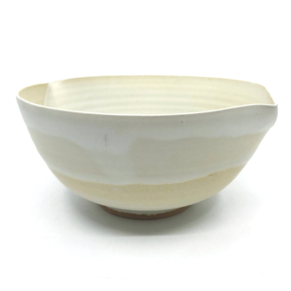 Oatmeal-Coloured Porcelain Bowl by Kayo O’Young