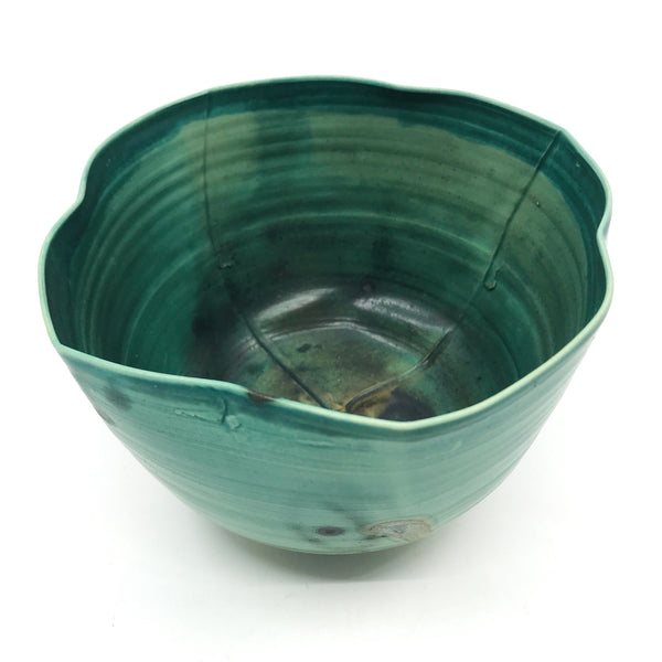 Turquoise Green Porcelain Bowl by Kayo O’Young