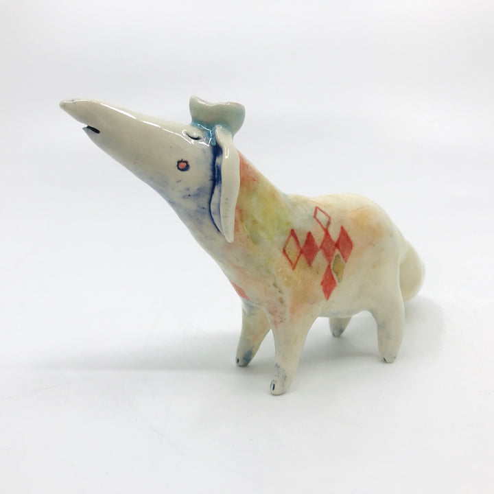 Small Ceramic Creature by Maria Moldovan