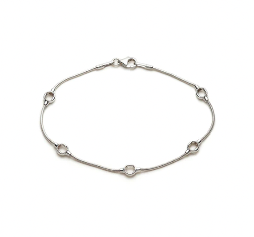 Kabis Sterling Silver Bracelet by Michaud Michaud