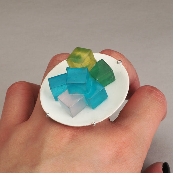 Jelly Platter Ring by Vanessa Shum