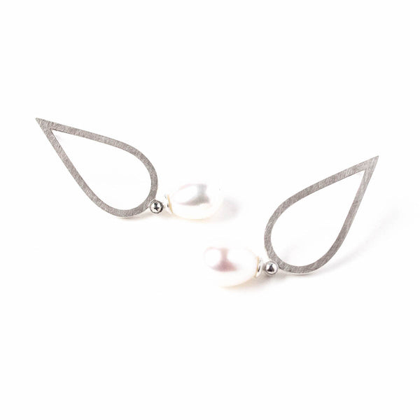 Pearl Drop Studs by Berkeley Brown